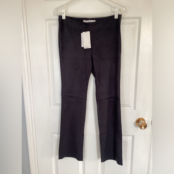NWT! MANGO faux suede pants (#1N122) - Picture 1 of 7